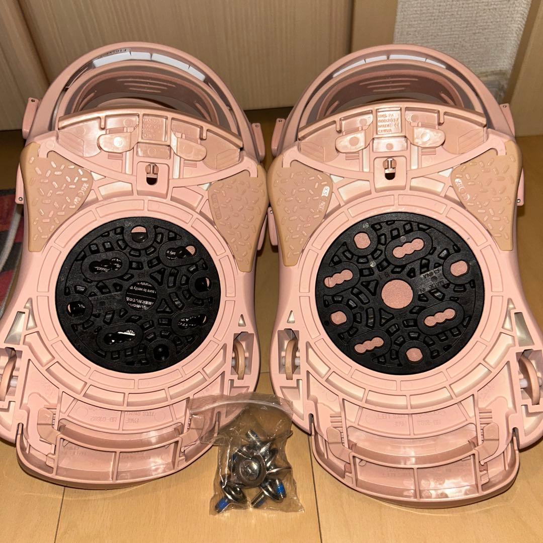 FLUX GS/20-21 スノーボードバインディング/XS/PNK レディース
