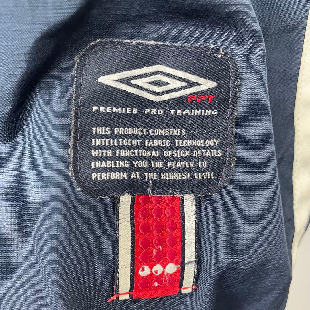 UMBRO サッカー イングランド代表　ハーフジップ トレーニングウェア
