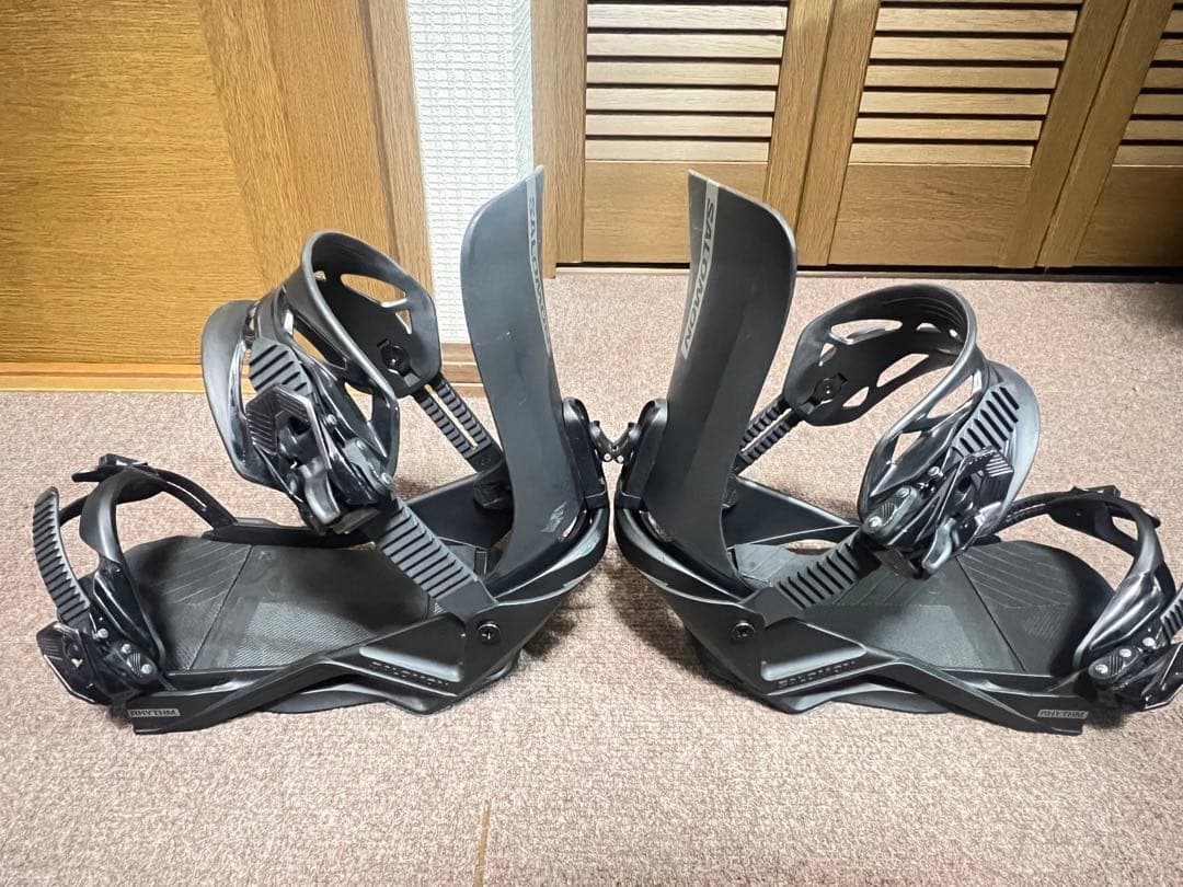 SALOMON スノーボードビンディング ブラック