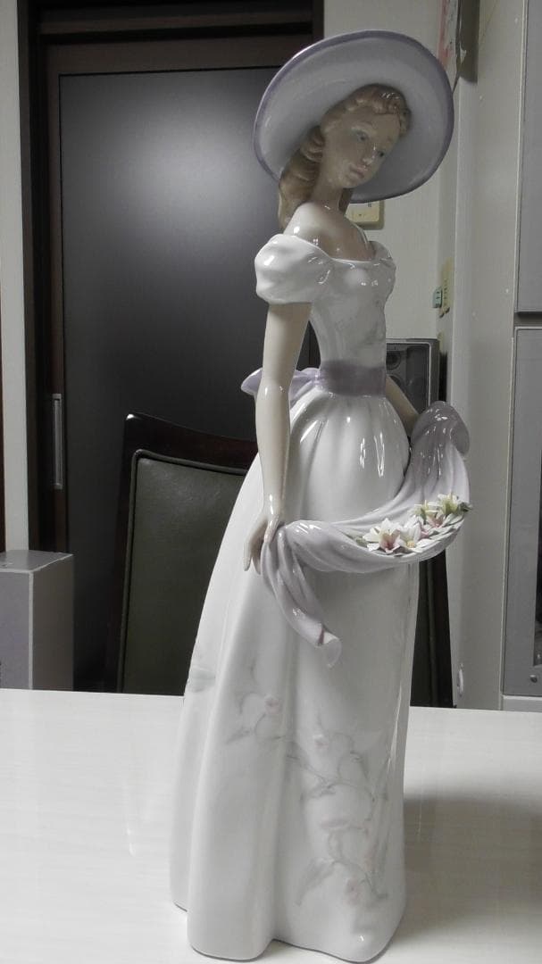 LLADRO　リヤドロ　【かぐわしき花】３　超大型41cm　リアドロ　Ｌ502