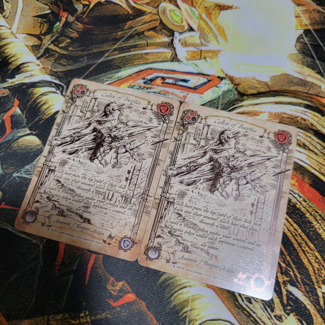 FLESH AND BLOOD Codex of Inertia FAB 2枚