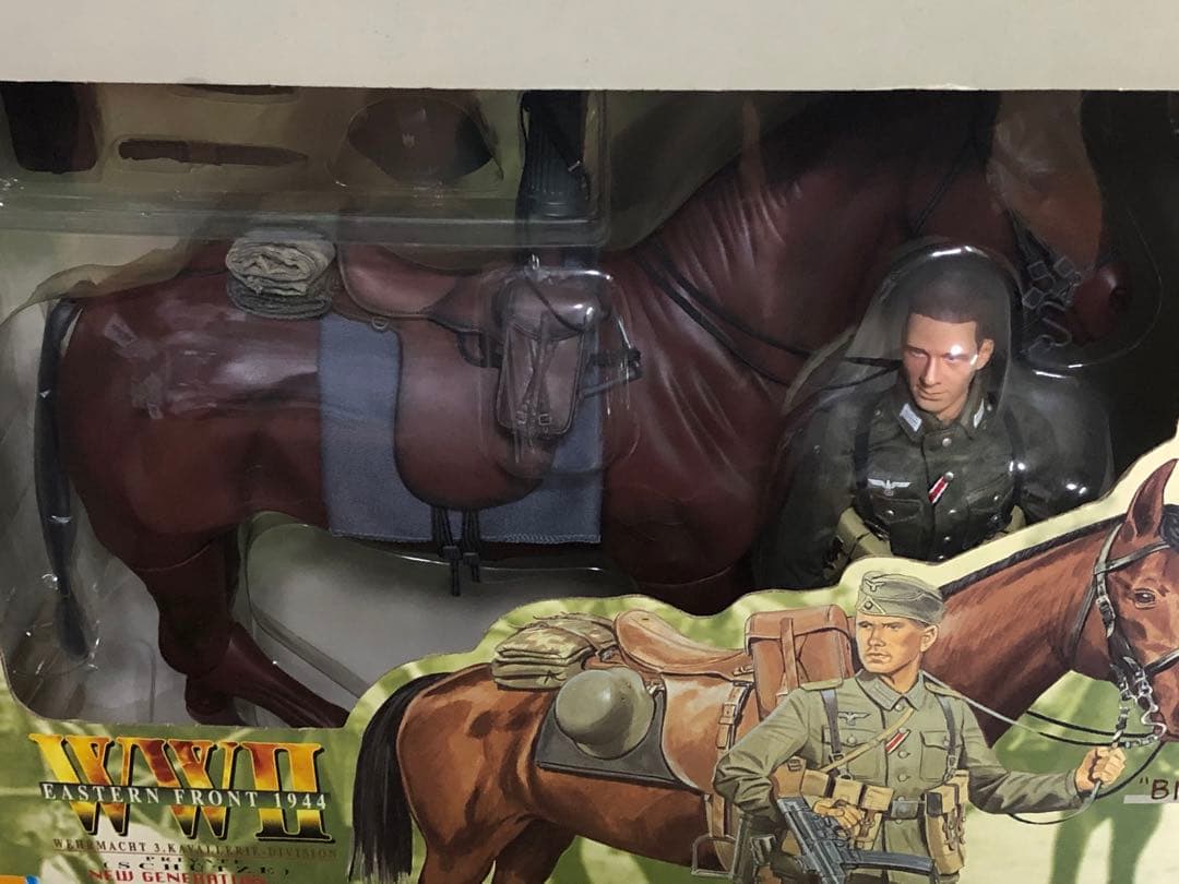 DRAGON社製　軍馬、ドイツ兵士フィギュア　未開封　1/6スケール