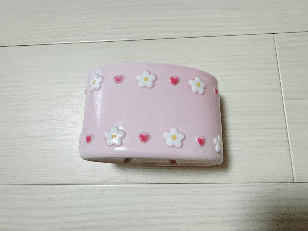 ハローキティ 歯ブラシ立て メイク落としケース 収納ボックス ピンク