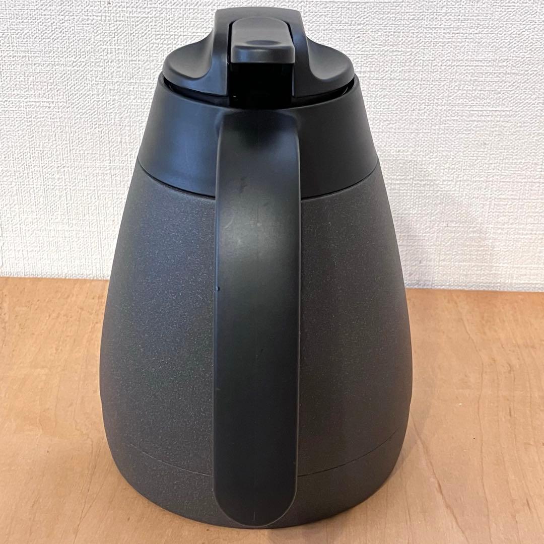 THERMOS サーモス ステンレス 卓上ポット 1L THQ-1001 黒陶
