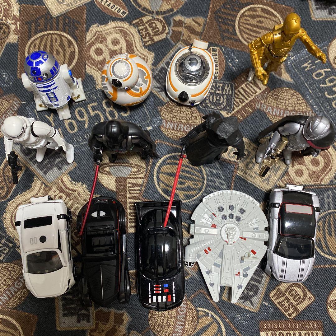 スターウォーズSTARWARS メタコレ ミニカー トミカ まとめ売り