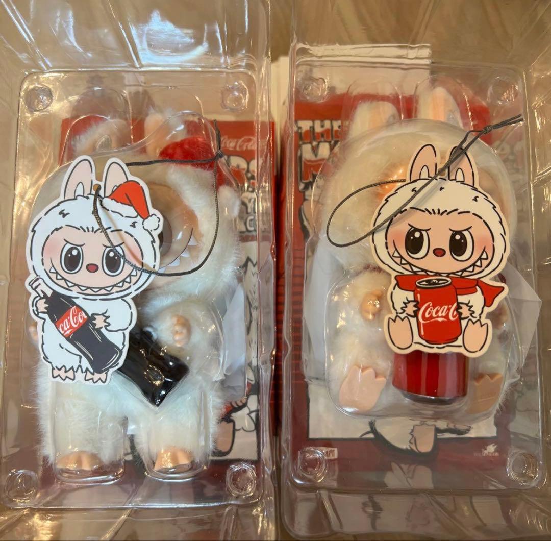 ポップマート ラブブ　コカコーラ　2点セット labubu popmart