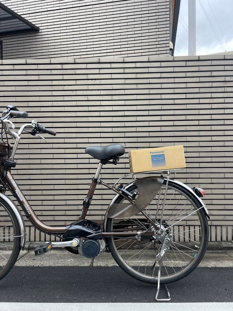 【新品バッテリー8.9ahブラウンパナソニック電動アシスト自転車26CPNA30