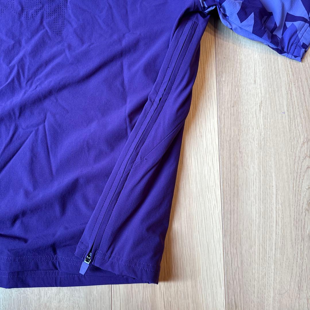 SS 1/2 ZIP NYLON WIND SHIRT /半袖ウィンドブレーカー