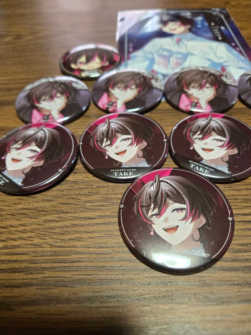 Element Sicks EL6 缶バッジ・ブロマイド2L判　ていく