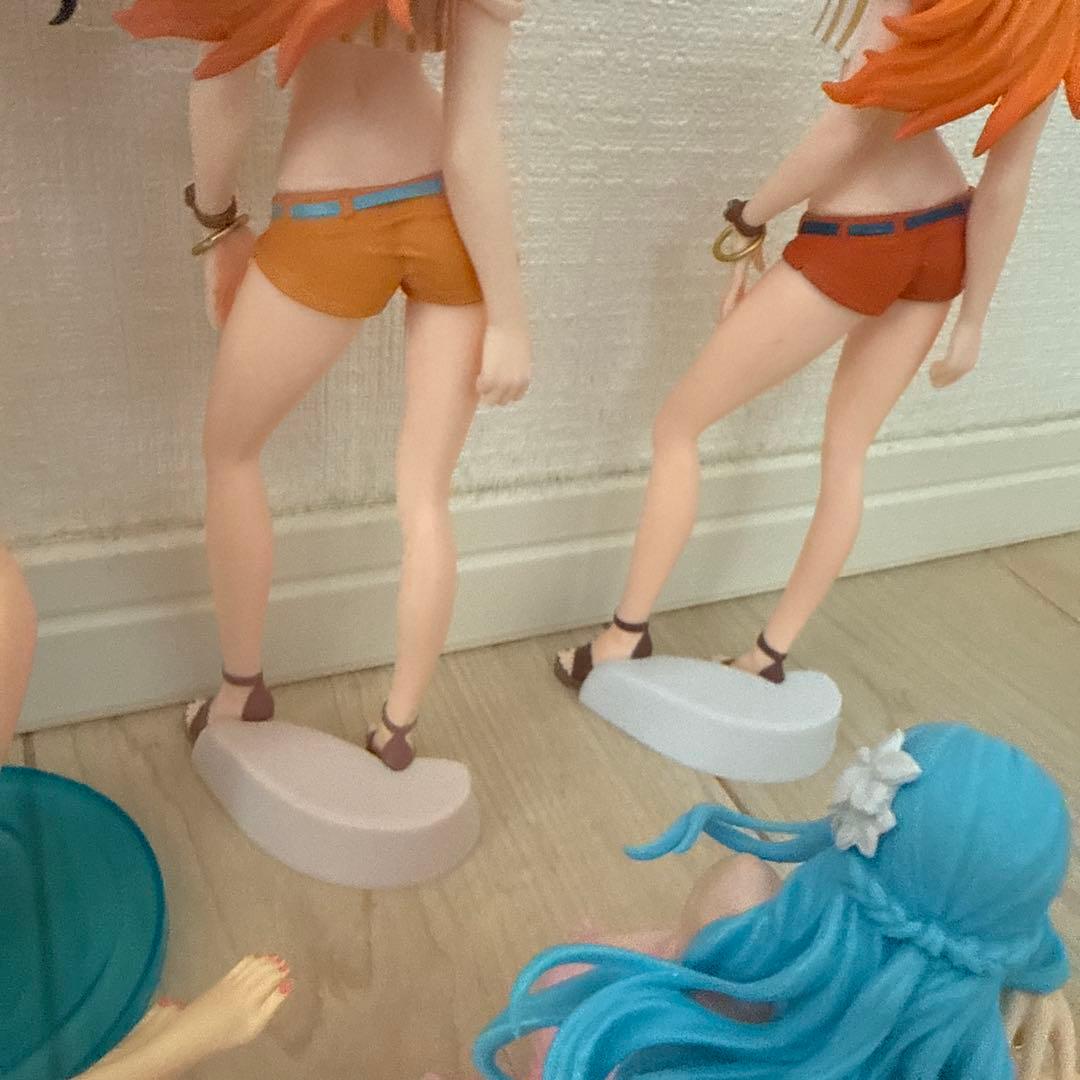 ONE PIECE ワンピース 水着 フィギュア セット 7体 GLITTER