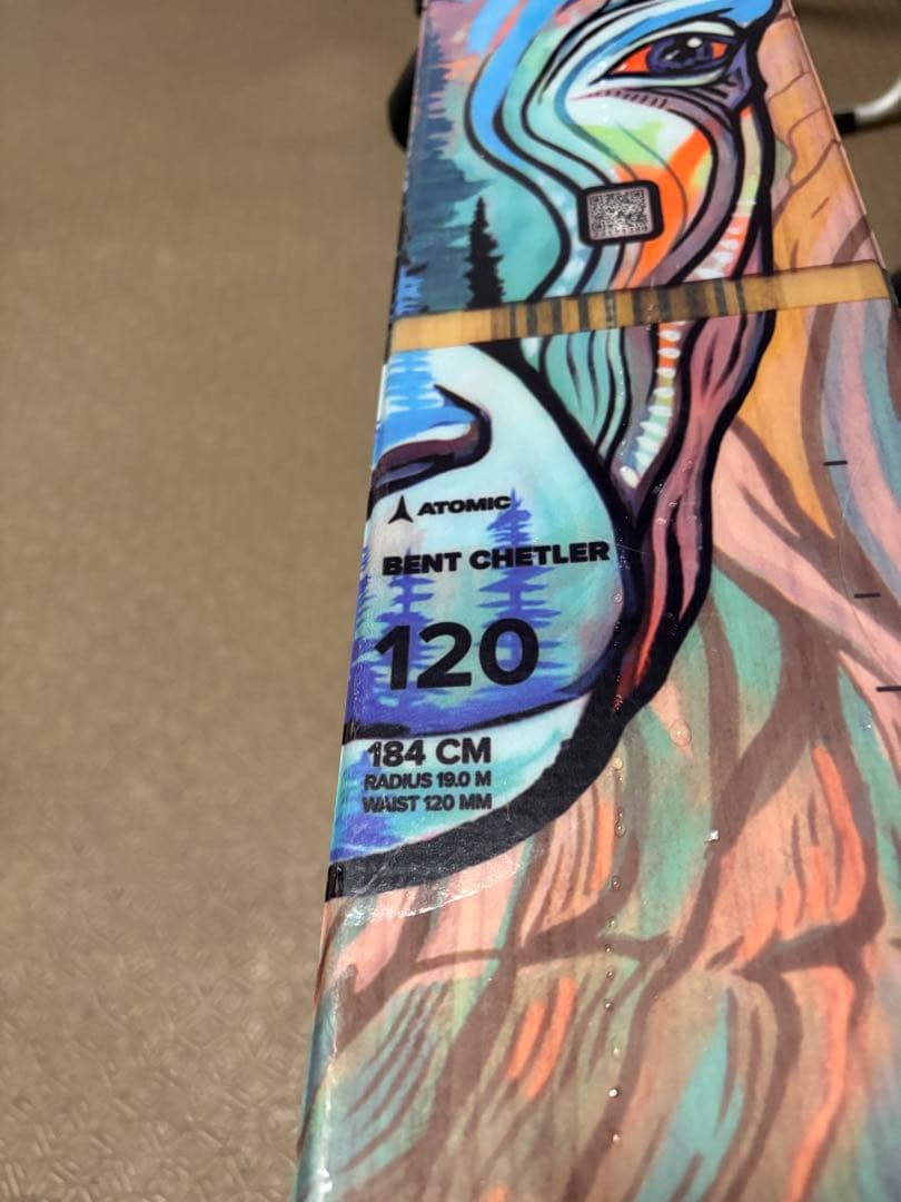 美品ATOMIC BENT CHETLER 120 184センチ　グリフォン付