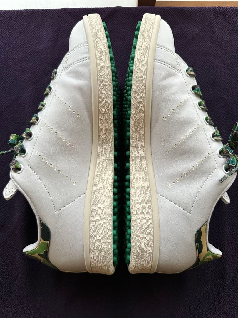 【限定コラボ】A BATHING APE® adidas ゴルフ スタンスミス