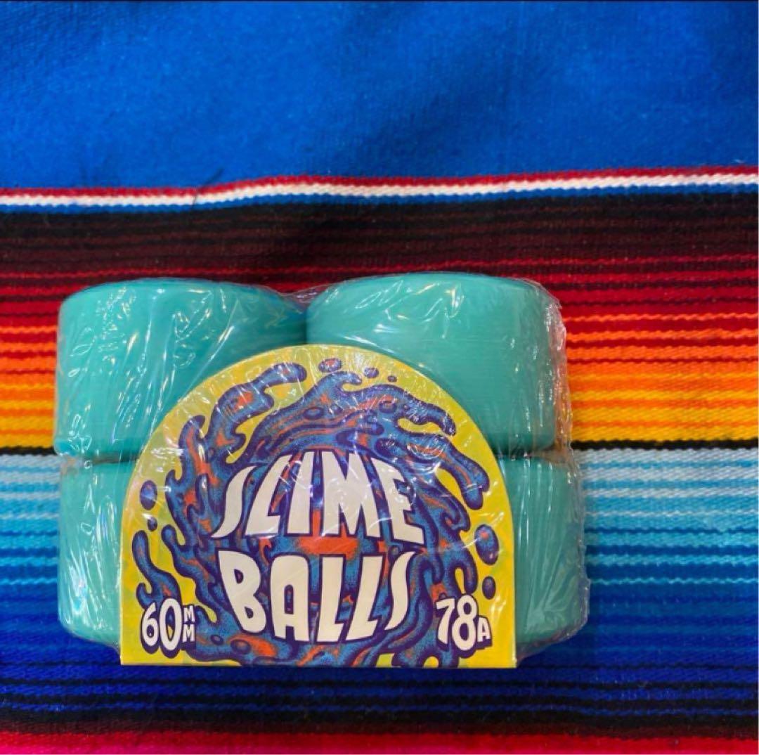 SLIMEBALLS スライムボール　スケートウィール 60m78a グリーン