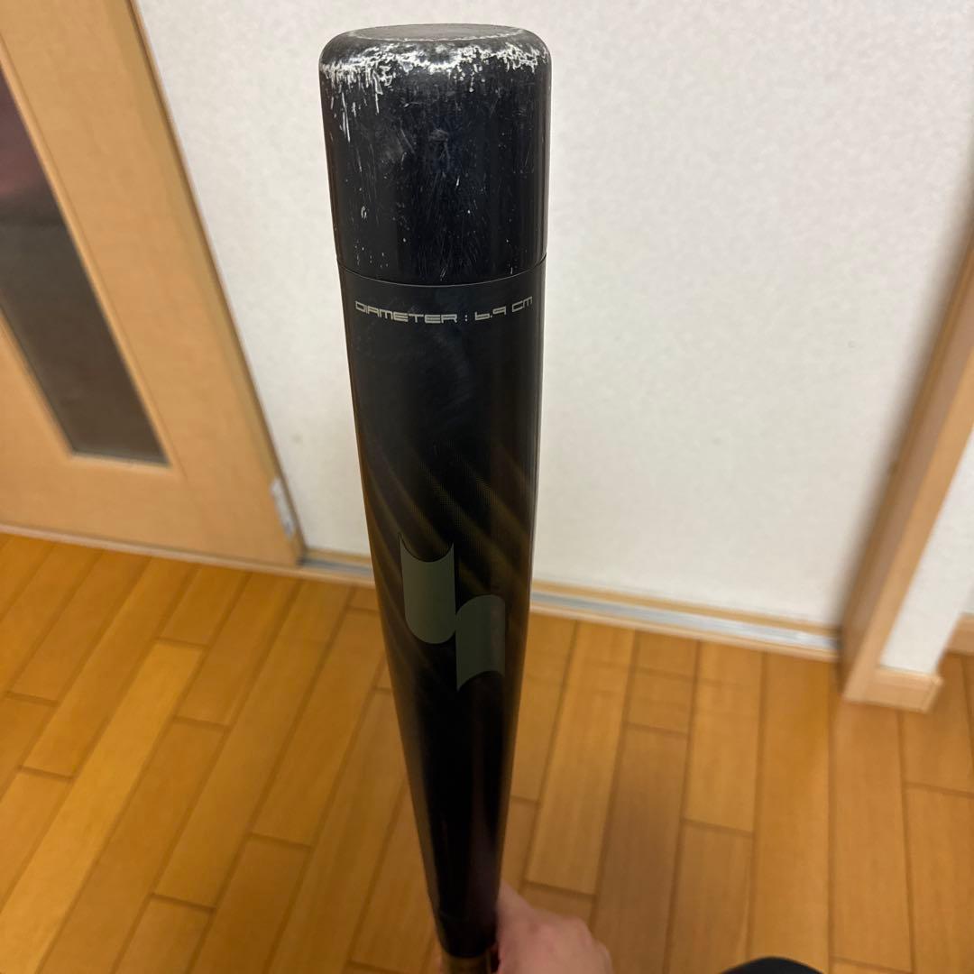 MM18 軟式バット 黒/黄　83cm