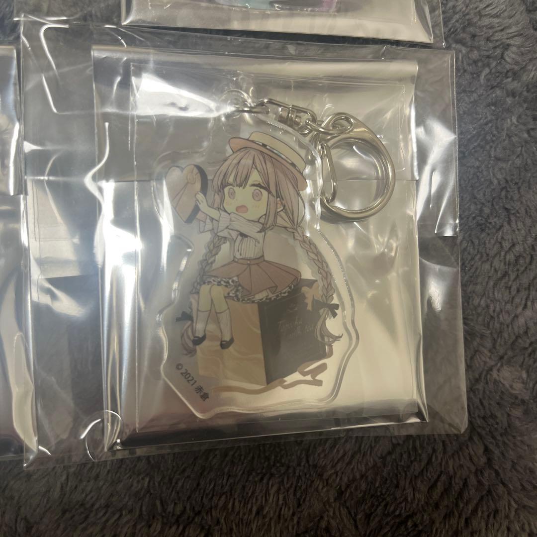 バラ売り不可　赤倉　チョコケーキ6姉妹　アクリルキーホルダー　コンプリート