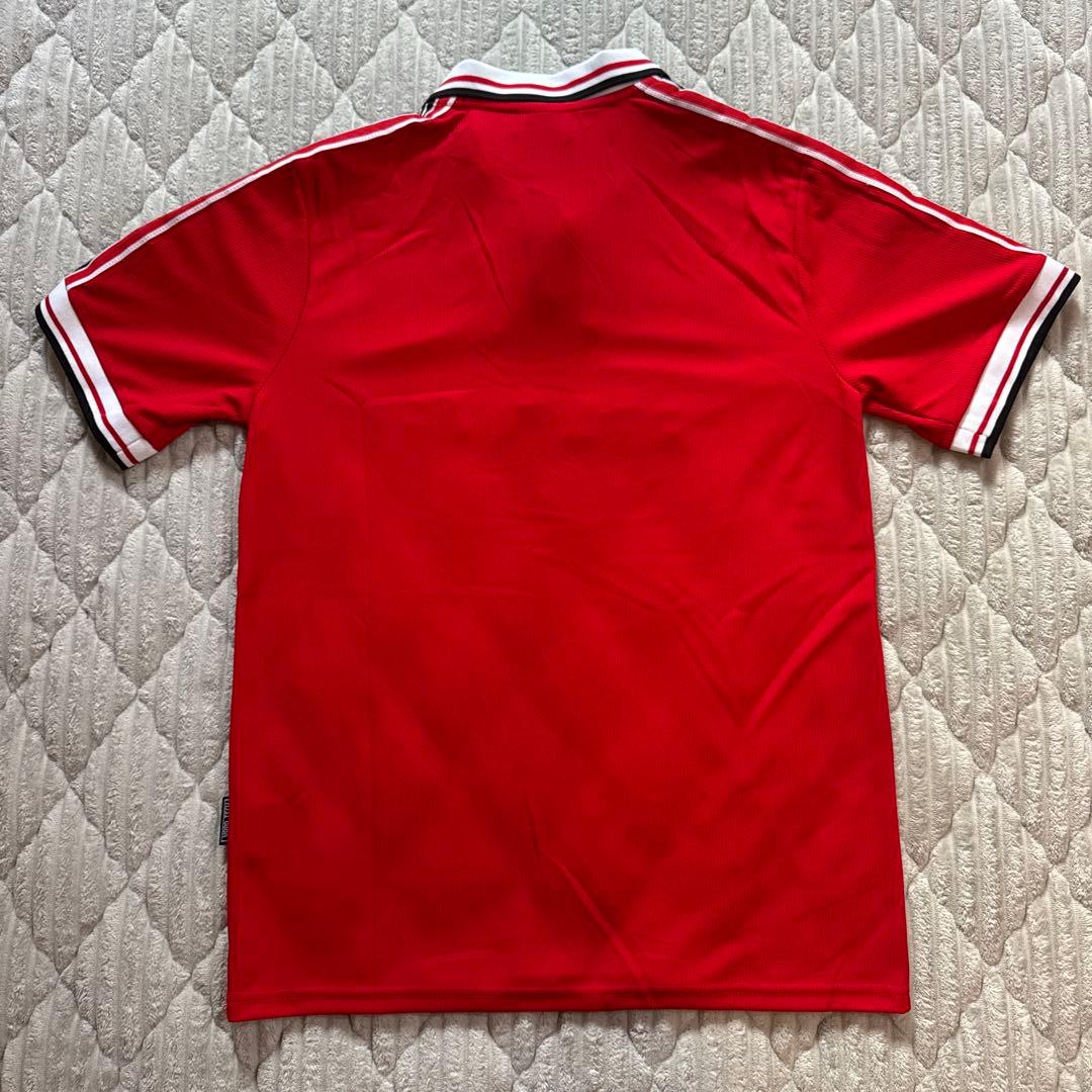 Manchester United Umbro サッカーシャツLポロシャツレッド