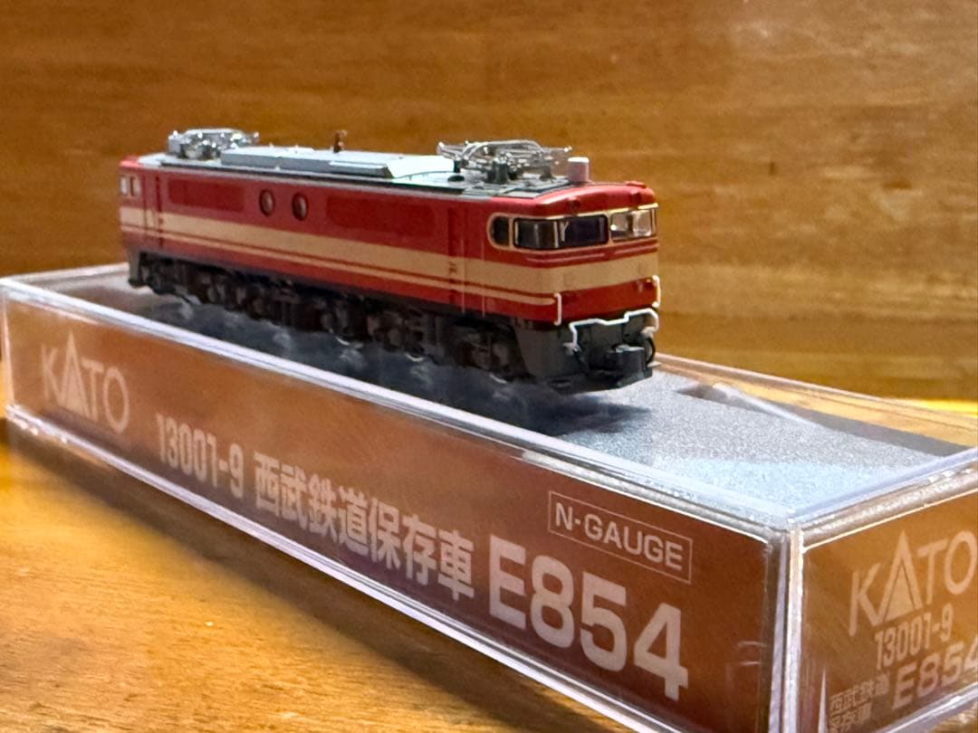 【加工】KATO 13001-9 E854 西武鉄道保存車 電気機関車