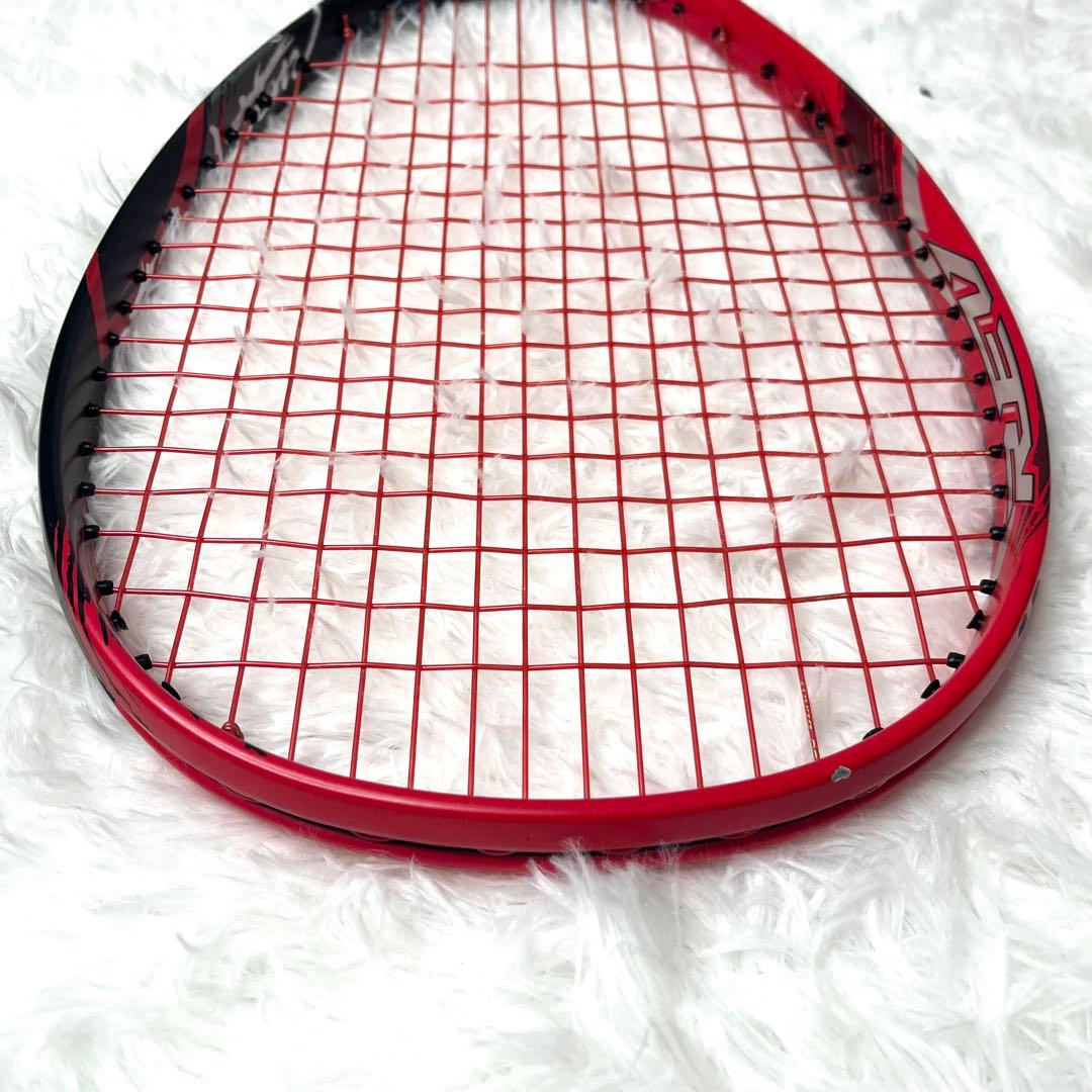 【美品】 ヨネックス ナノフォース8v REV カスタムフィット UL1相当 赤