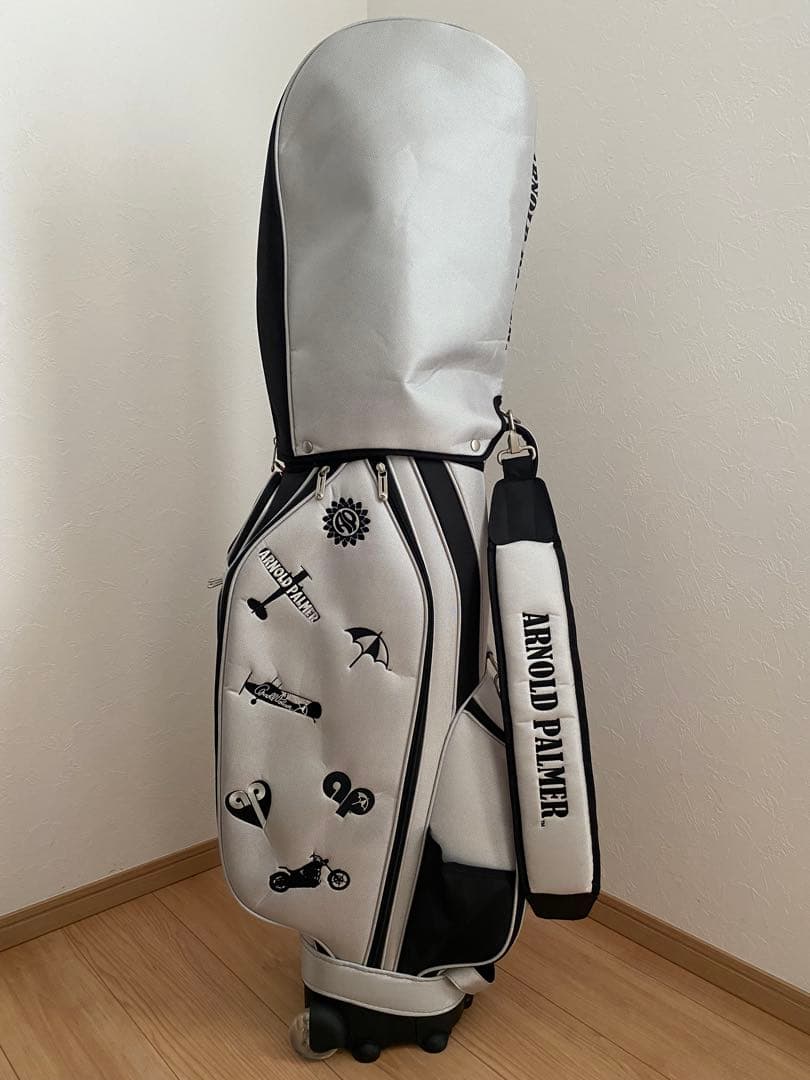 【美品】ARNOLD PALMER アーノルドパーマー キャディバッグ ゴルフ