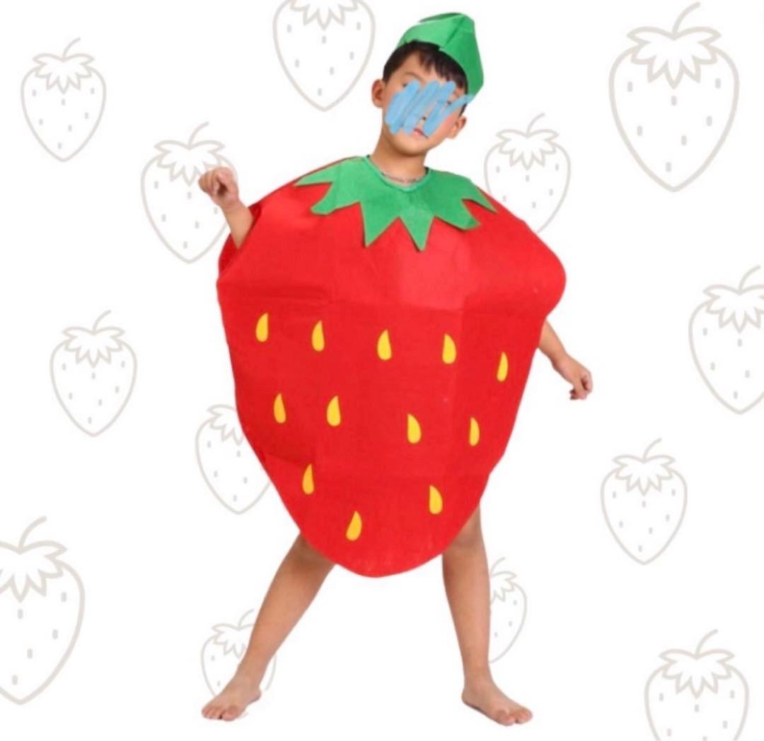 キッズ フルーツ コスプレ 苺 いちご ハロウィン セット販売 衣装 着ぐるみ