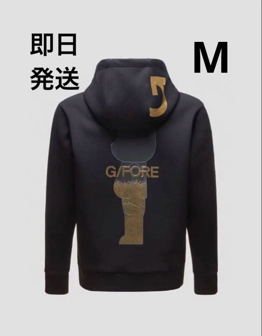 g/fore パーカー　ブラック Mジーフォア　即日発送