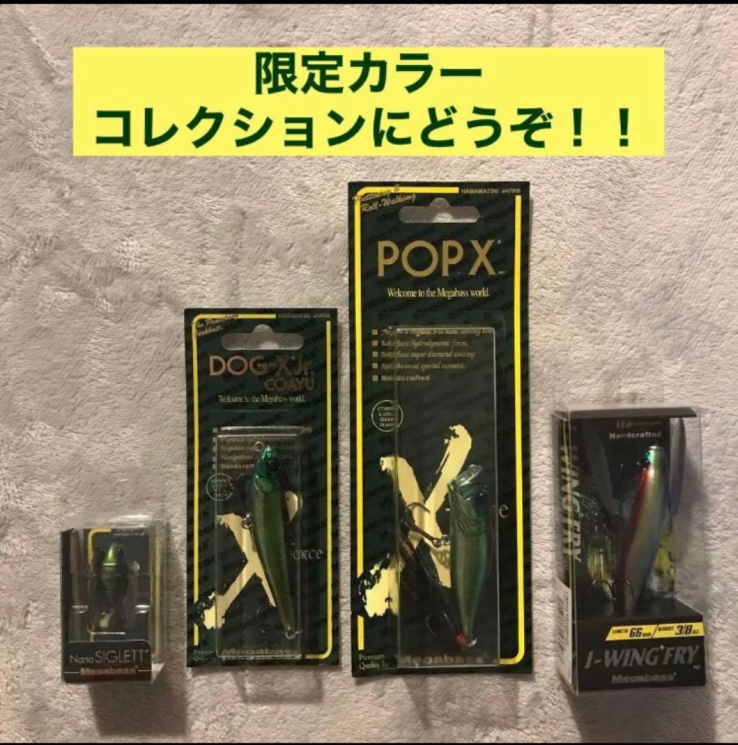 バス釣り引退品　メガバス　ラッキークラフト　エバーグリーン　他