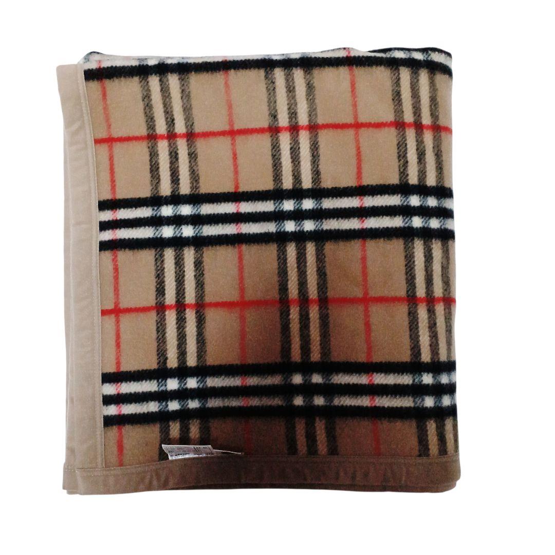 BURBERRY 毛布　ブランケット　バーバリーチェック柄　未使用品