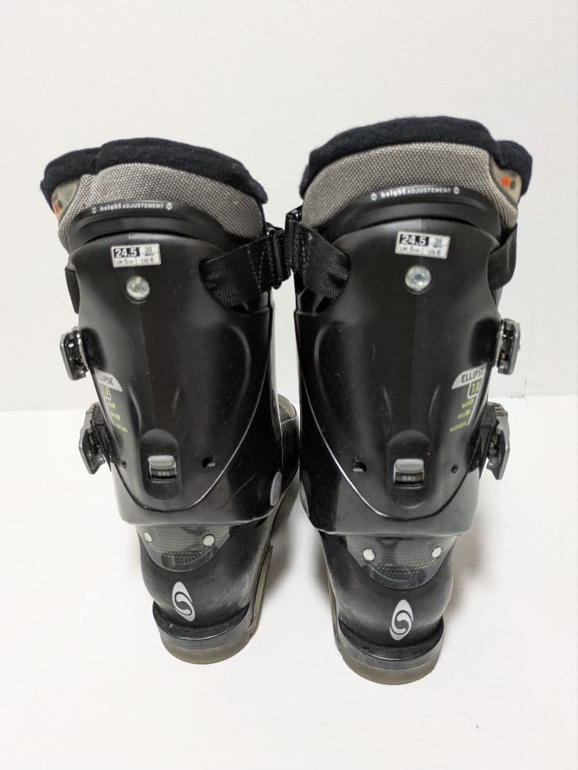 elan　ショートスキー　✕　SALOMON　ブーツ　24.5cm 板ケース付き