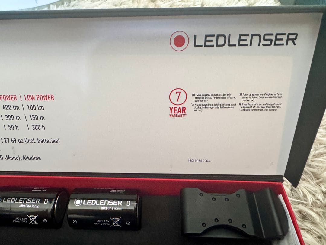 Ledlenser P17 パワーチップ型LED 単1形電池500903