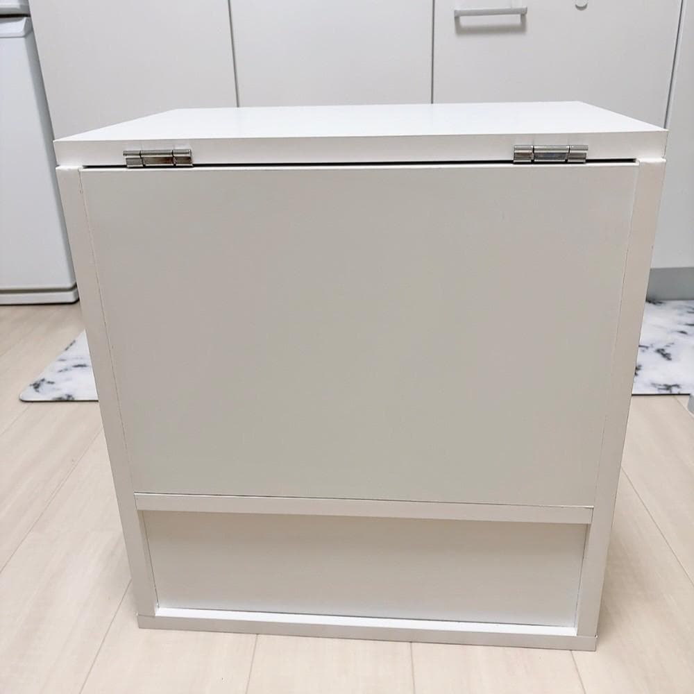 コンパクトドレッサー♡ホワイト♡完成品♡大容量♡