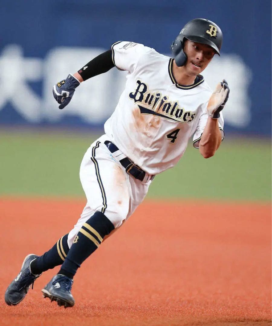 オリックスバファローズ 福田周平 #4 若月健矢 #2 バット 2本　支給品