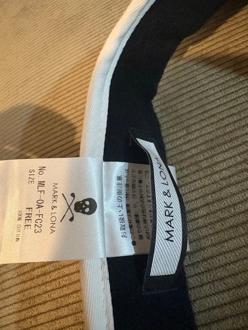 MARK&LONA サンバイザー