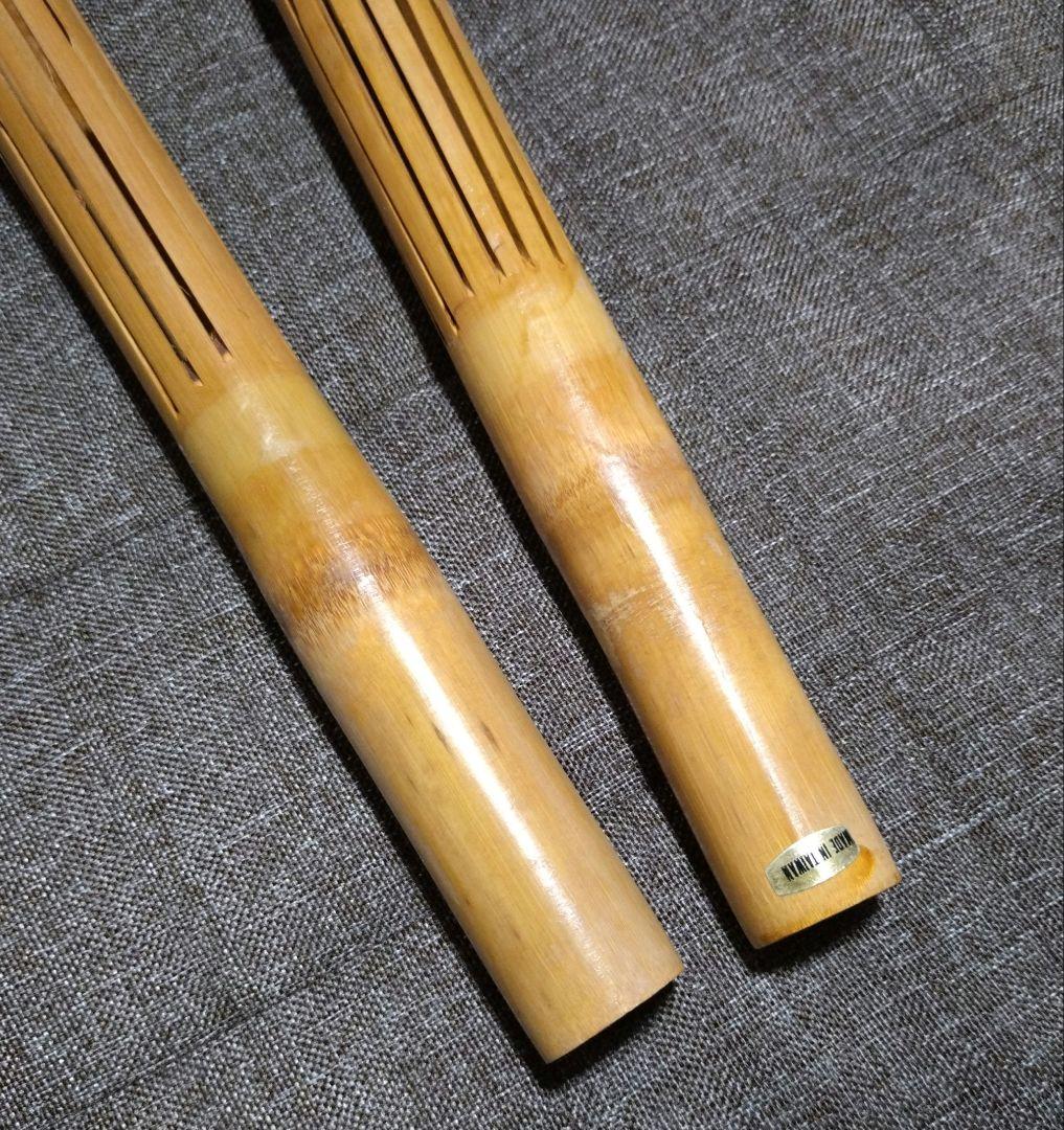 フラダンス用竹製スティック2本セット