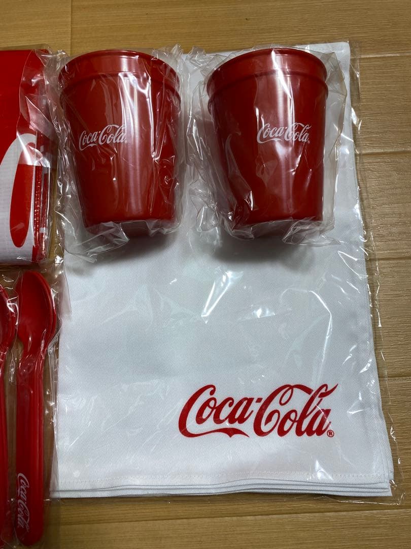 コカコーラ　キャンプグッズ　保冷付きバッグ　非売品