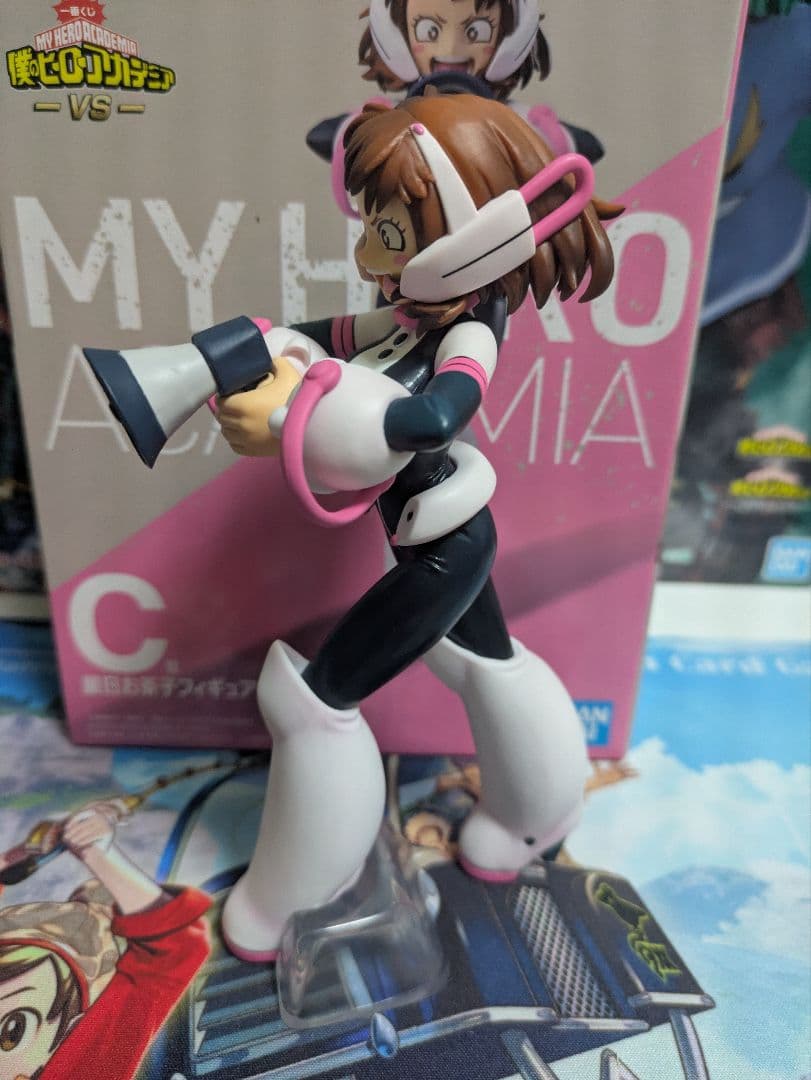 【2体セット】 僕のヒーローアカデミア一番くじ C賞 麗日お茶子 A賞 緑谷出久