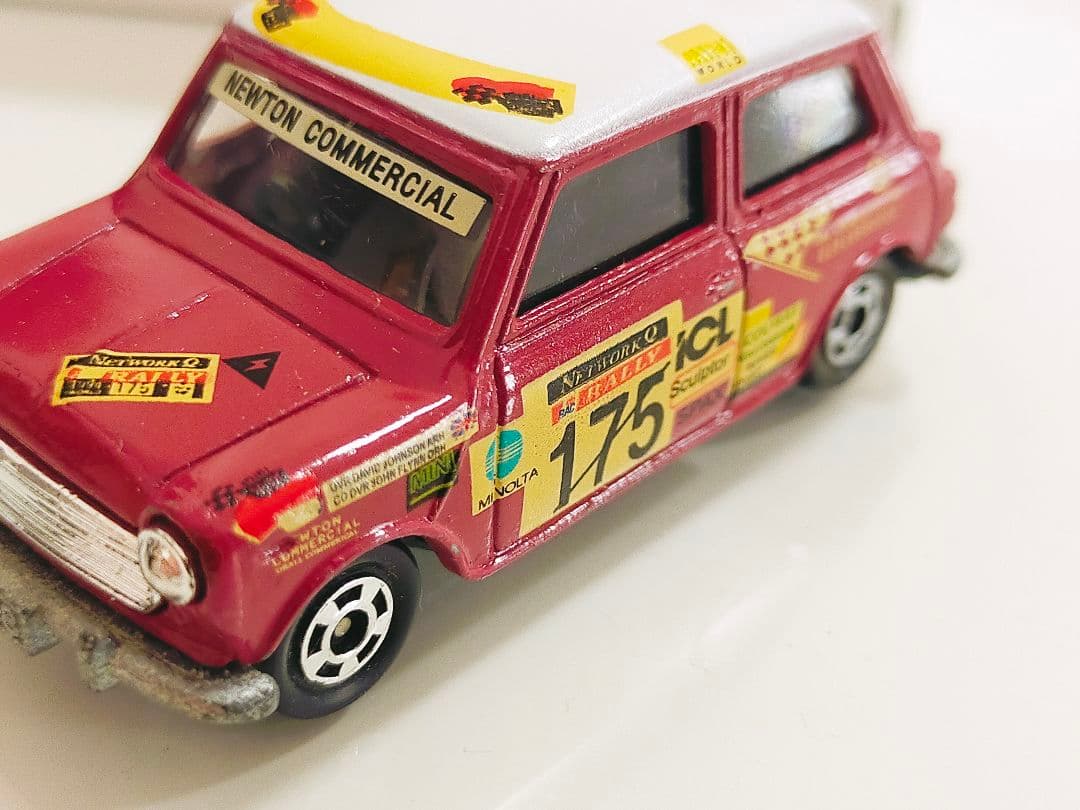 F8 88-2 MINI BLMC ミニクーパー S マークIII 青箱 トミカ