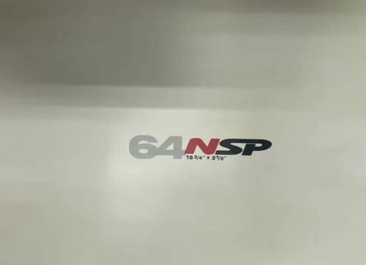 NSP サーフボード 6'4