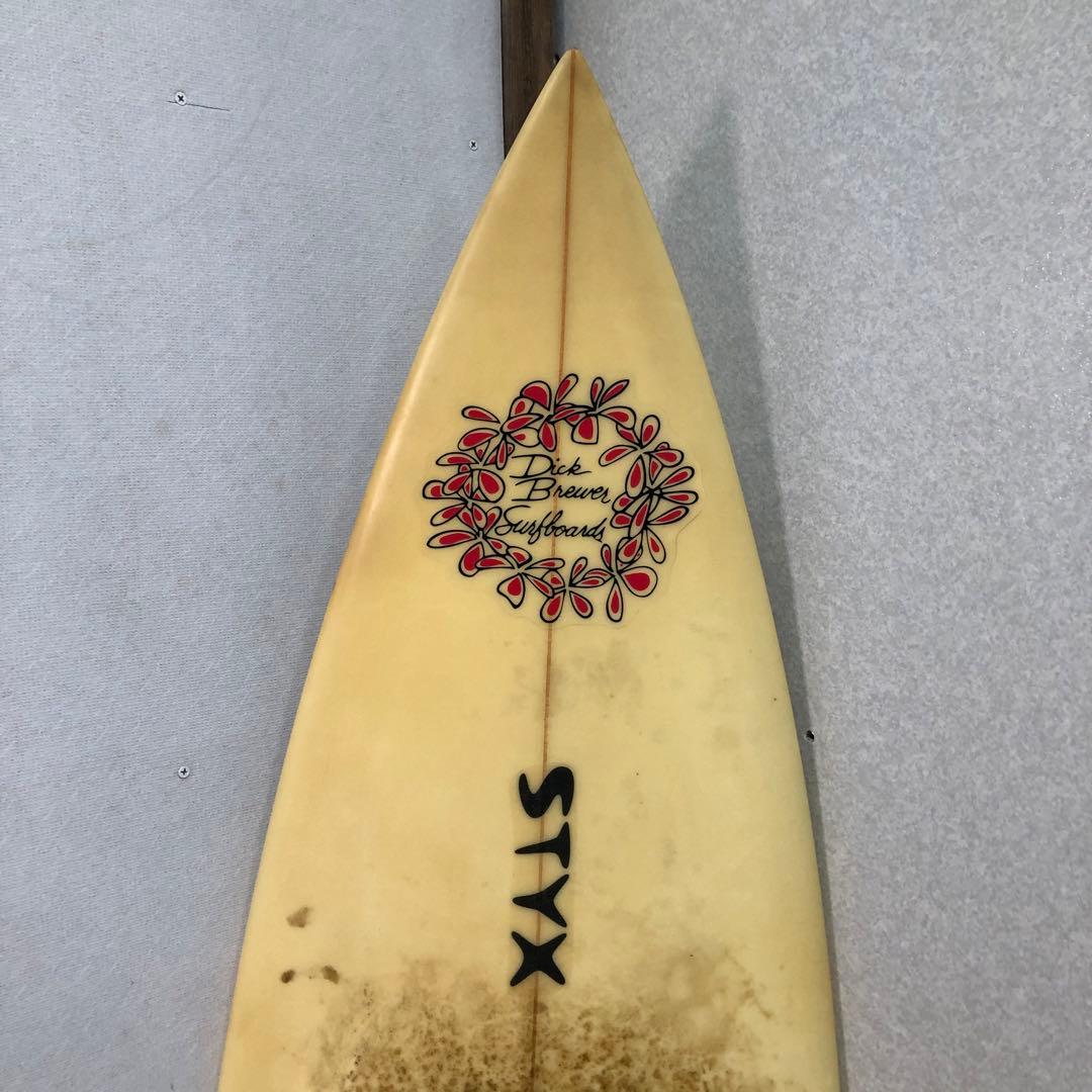 送料無料　Dick Brewer × STYX サーフボード 250731-