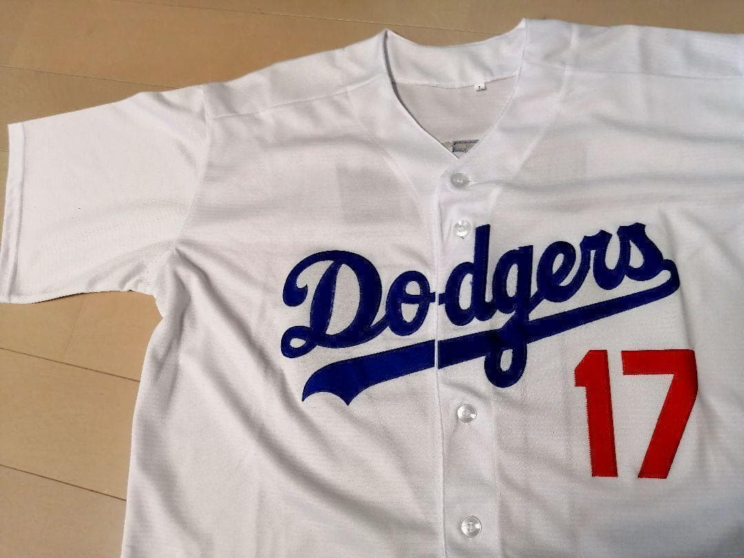 【日本開幕戦3/18】大谷翔平 L ドジャース 白 ノーブランド ユニフォーム