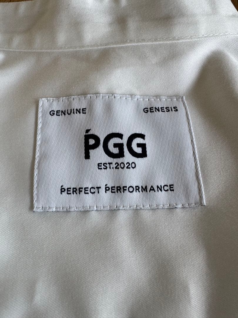 PGGスカーフ付きホワイトシャツとパーリーゲイツグリーンスカート　セット