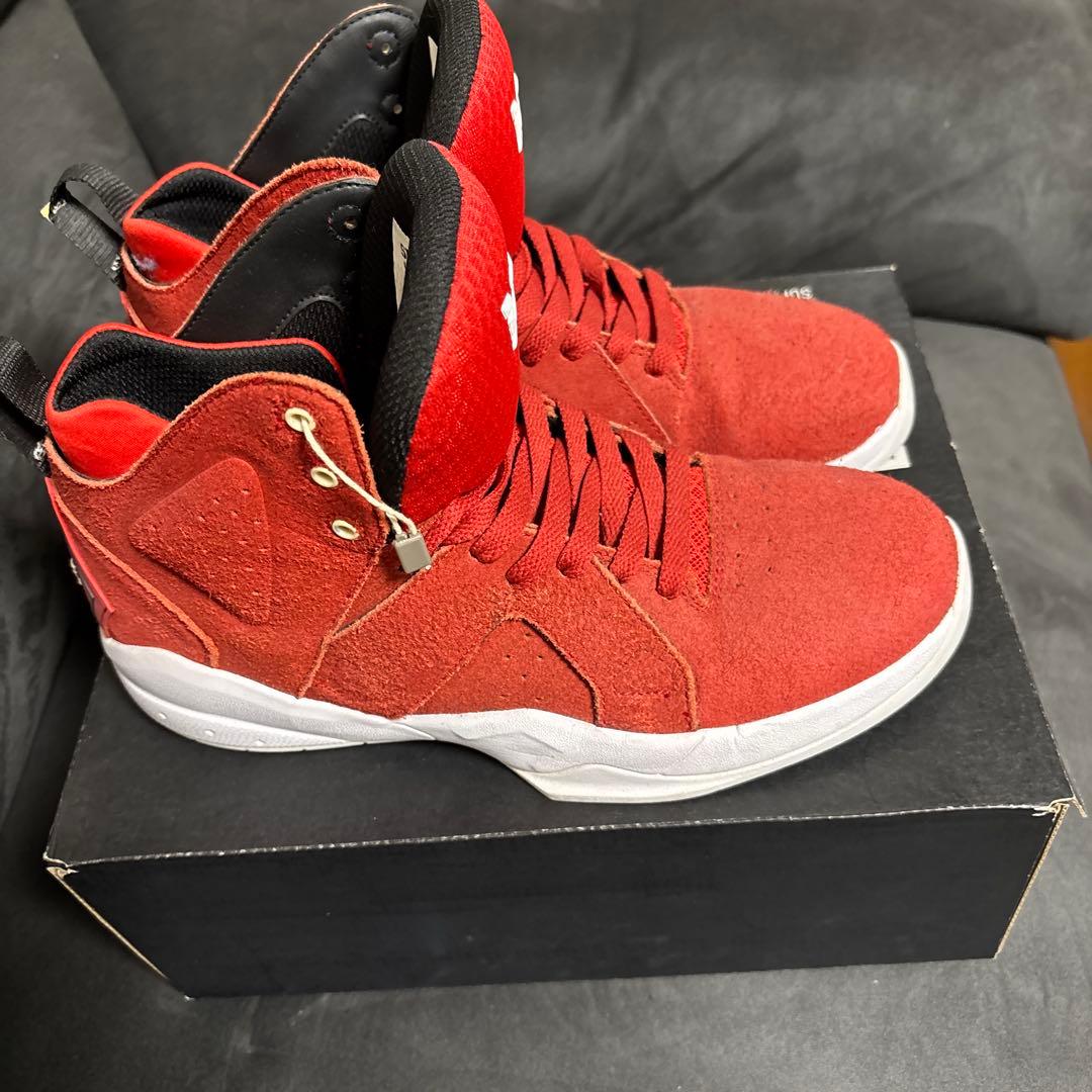 SUPRA SKYTOP レッド ハイカットシューズ　メンズシューズ　靴