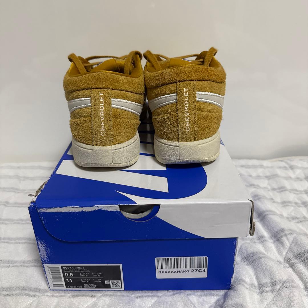 NIKE BOOK 1　ナイキ ブック1 海外限定book1 Gold Leaf