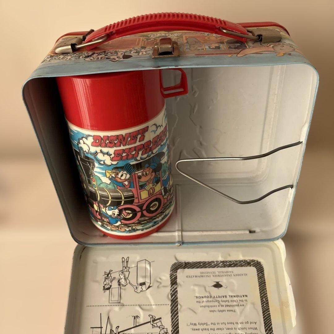 ディズニー缶ランチボックス アラジンポット付き