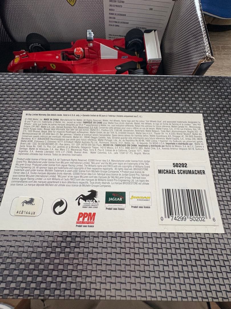 Ferrari F2001 ミニカー Michael Schumacher