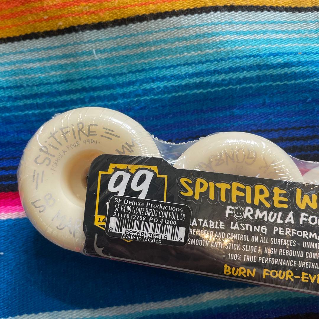 SPITFIRE MARK GONZALES 58mm99aコニカルフル