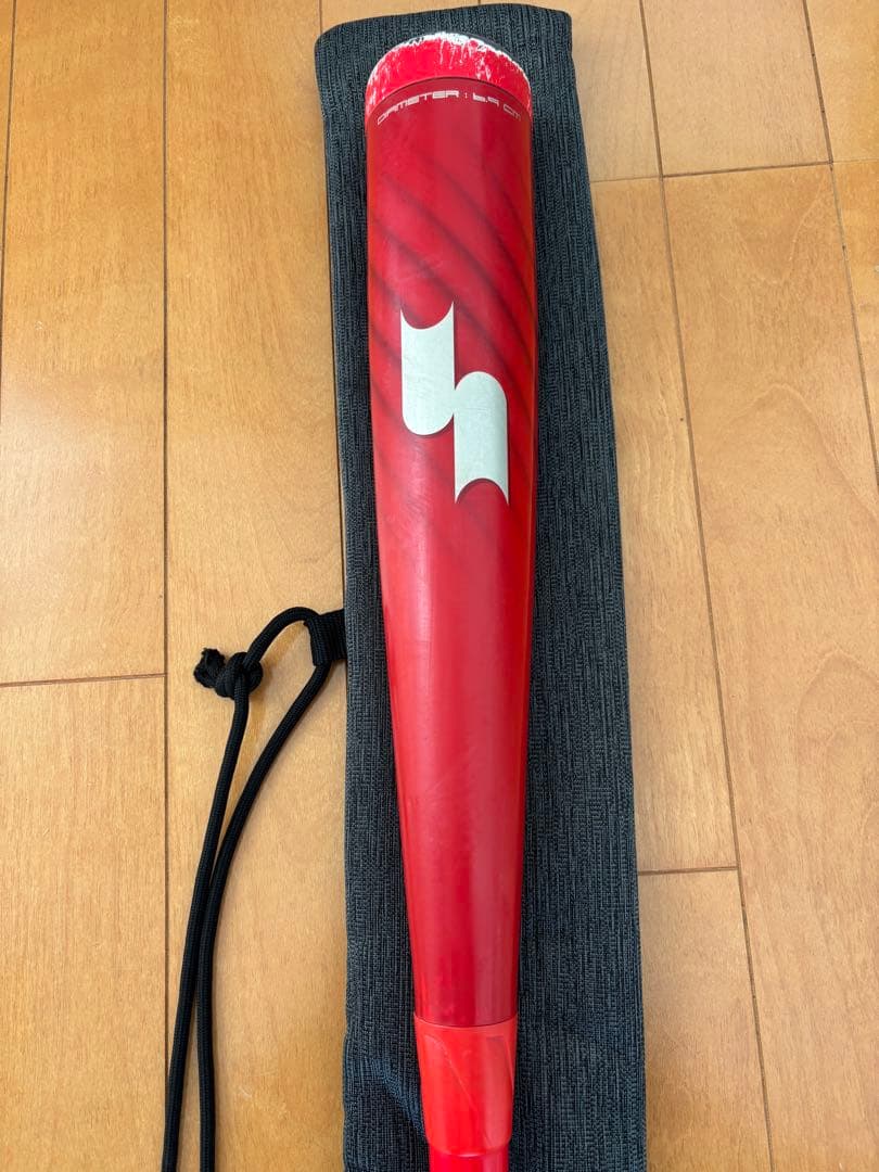 MM18 一般軟式用バット 限定赤　バットケース付き