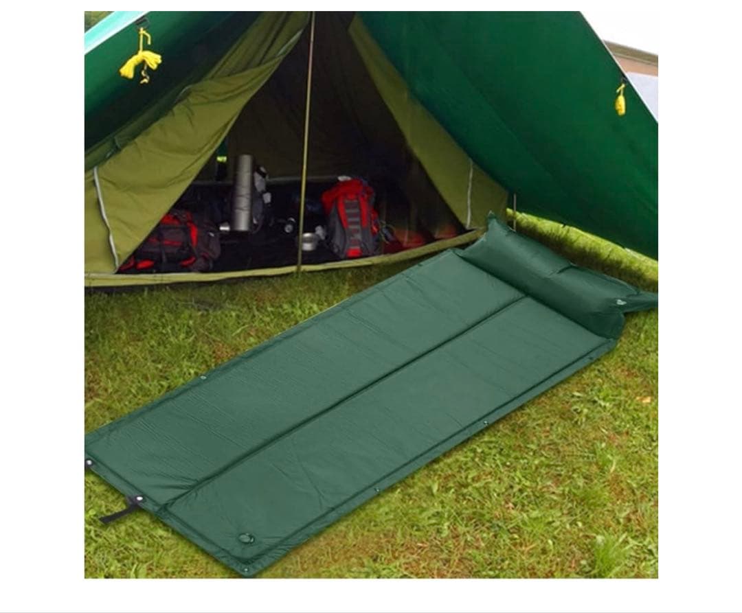 【美品】キャンプシート 寝袋マット 3個セット 保存袋付き♪