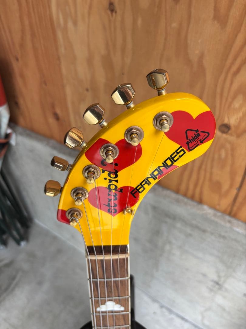 ギター FERNANDES ZO-3 hide YELLOW HEART ZO-3