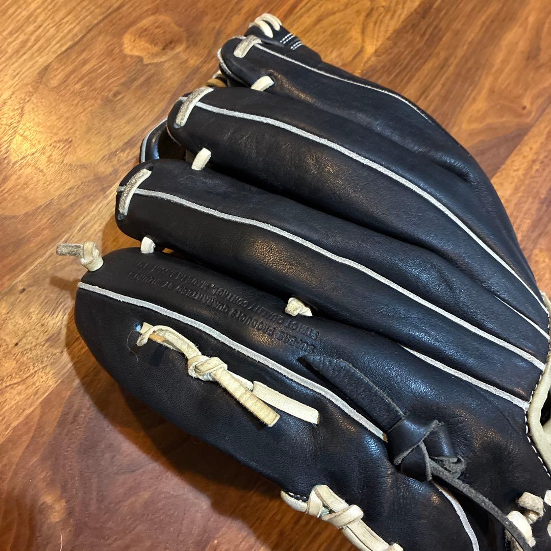 ⭐️お買い得　Mizuno 軟式グローブ 黒　一般　大人用　内野手　ビューリーグ