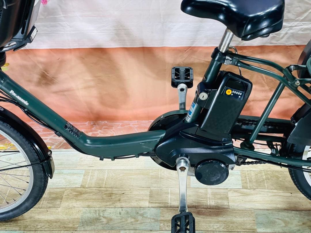 超特価！ギュット12AH⭐️パナソニック子供乗せ電動アシスト自転車Y2736